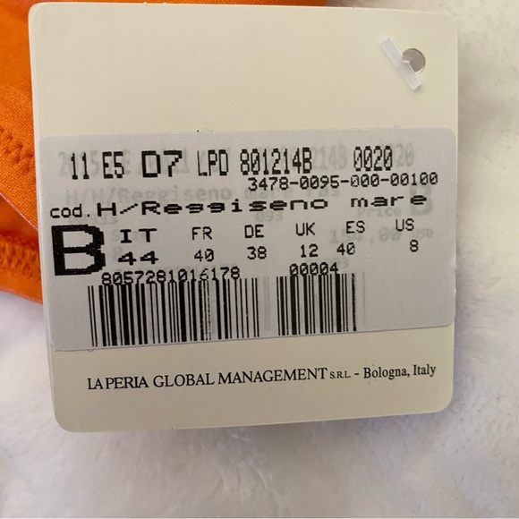 La Perla Swim Reggiseno Bikini Top - NWT - $225 Retail - Picture 7 of 11